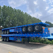 3-Axle Flatbed Semi-trailer