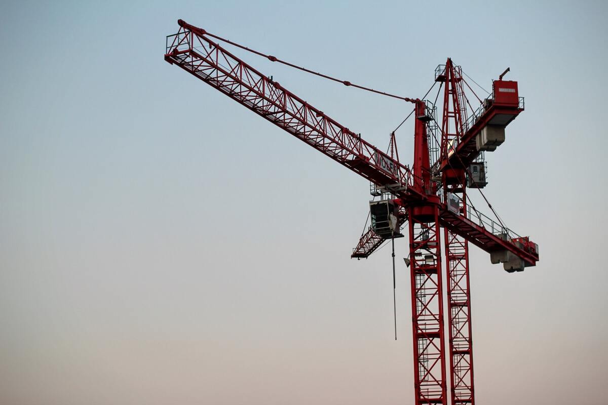 Luffing Mobile Crane