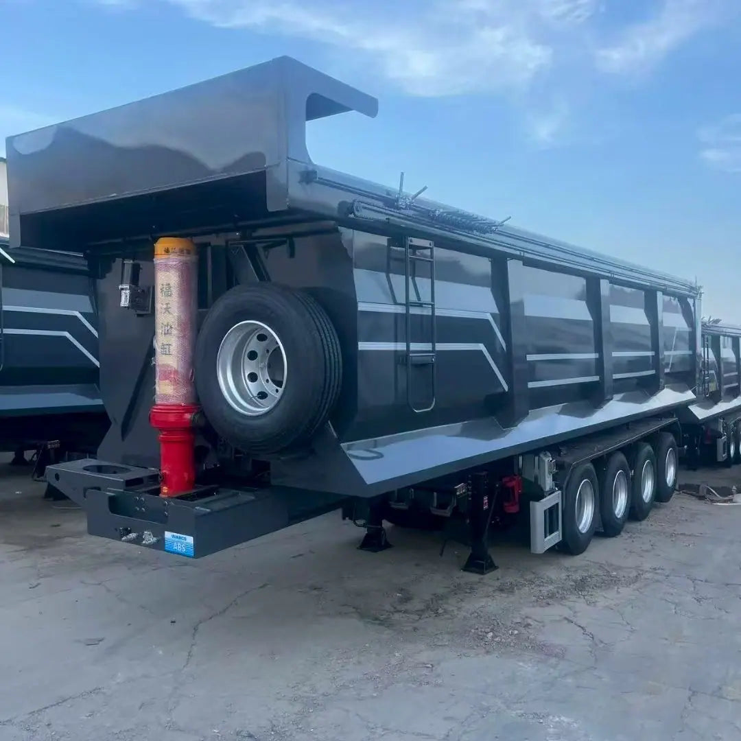 Sidewall Dump Semi-trailer